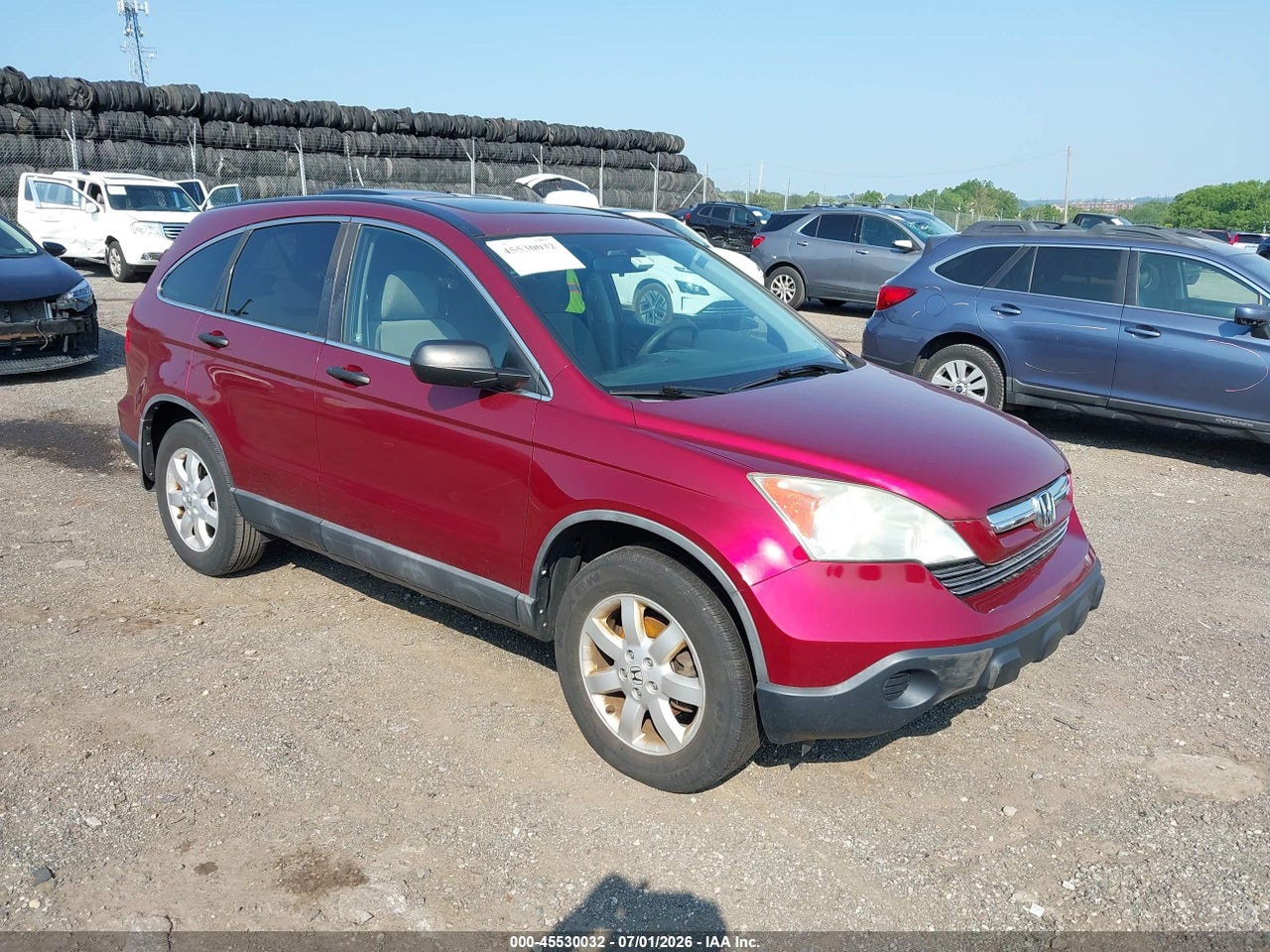 5J6RE48598L****** · 2008 HONDA CR-V EX