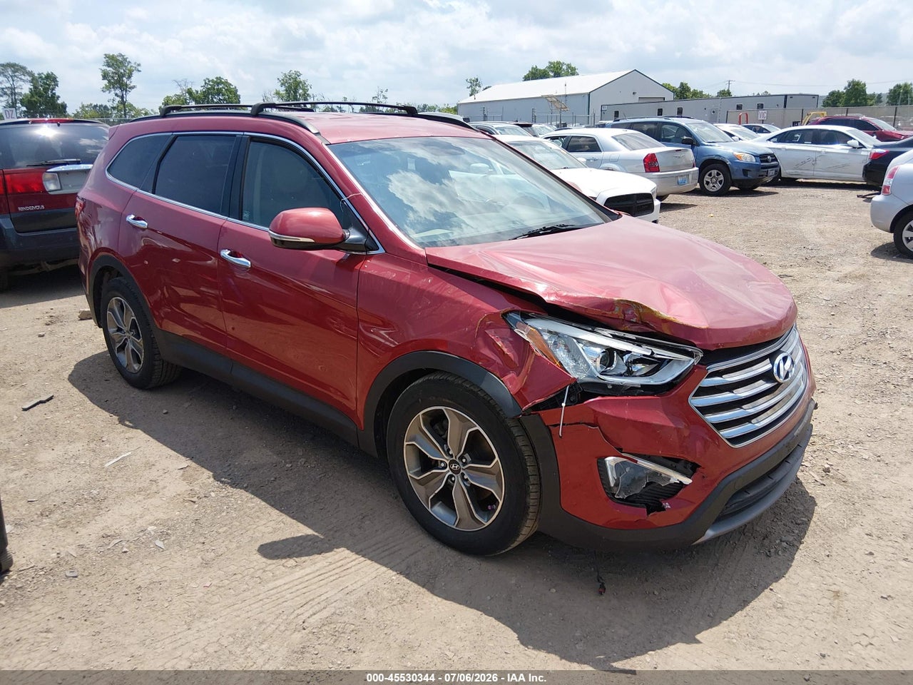 KM8SNDHFXDU****** · 2013 HYUNDAI SANTA FE GLS