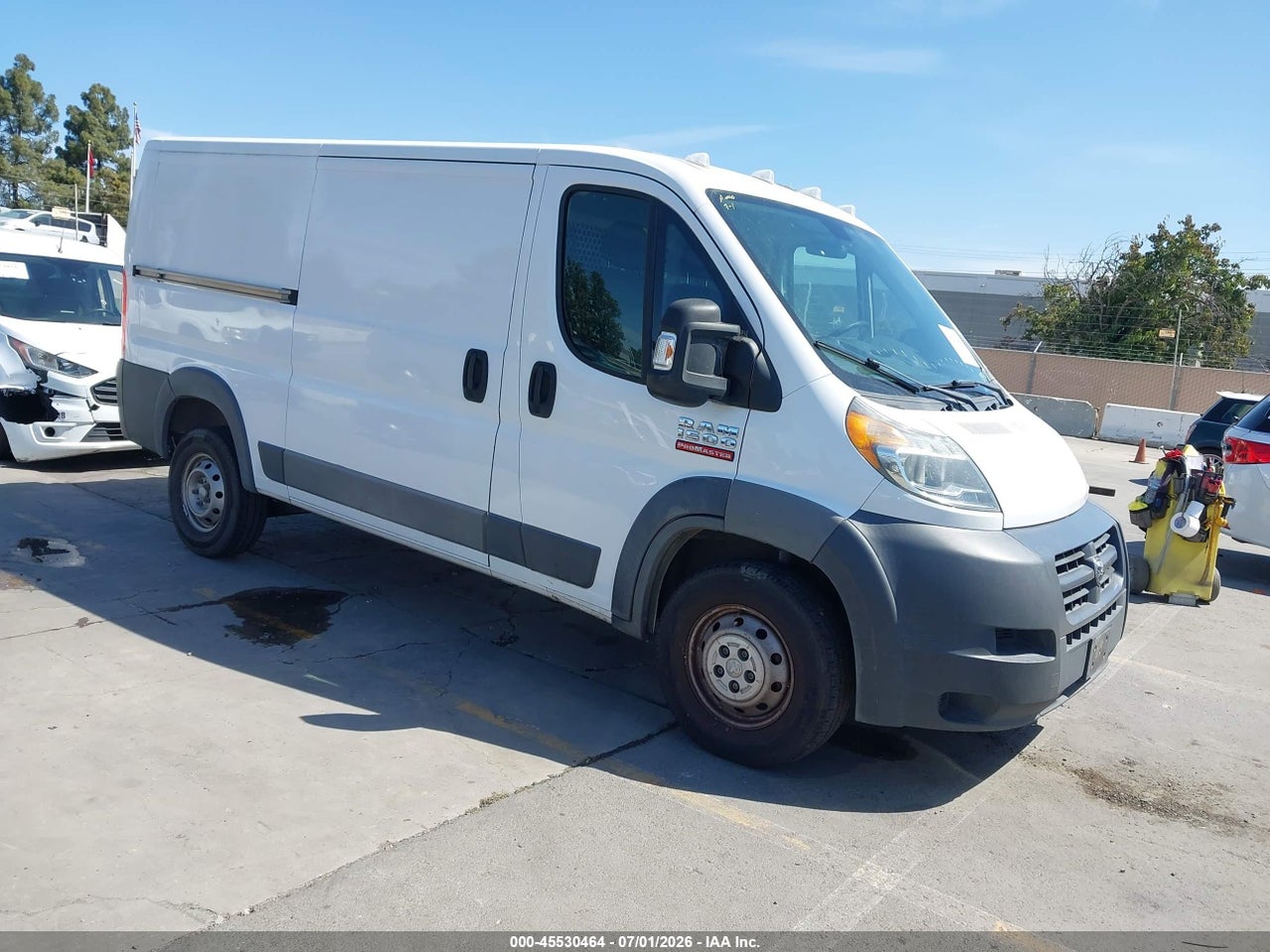 3C6TRVAG7HE****** · 2017 RAM PROMASTER 1500 LOW ROOF 136 WB