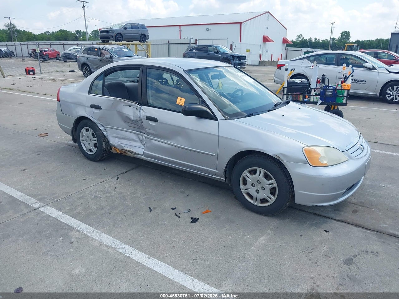 1HGES165X1L****** · 2001 HONDA CIVIC LX