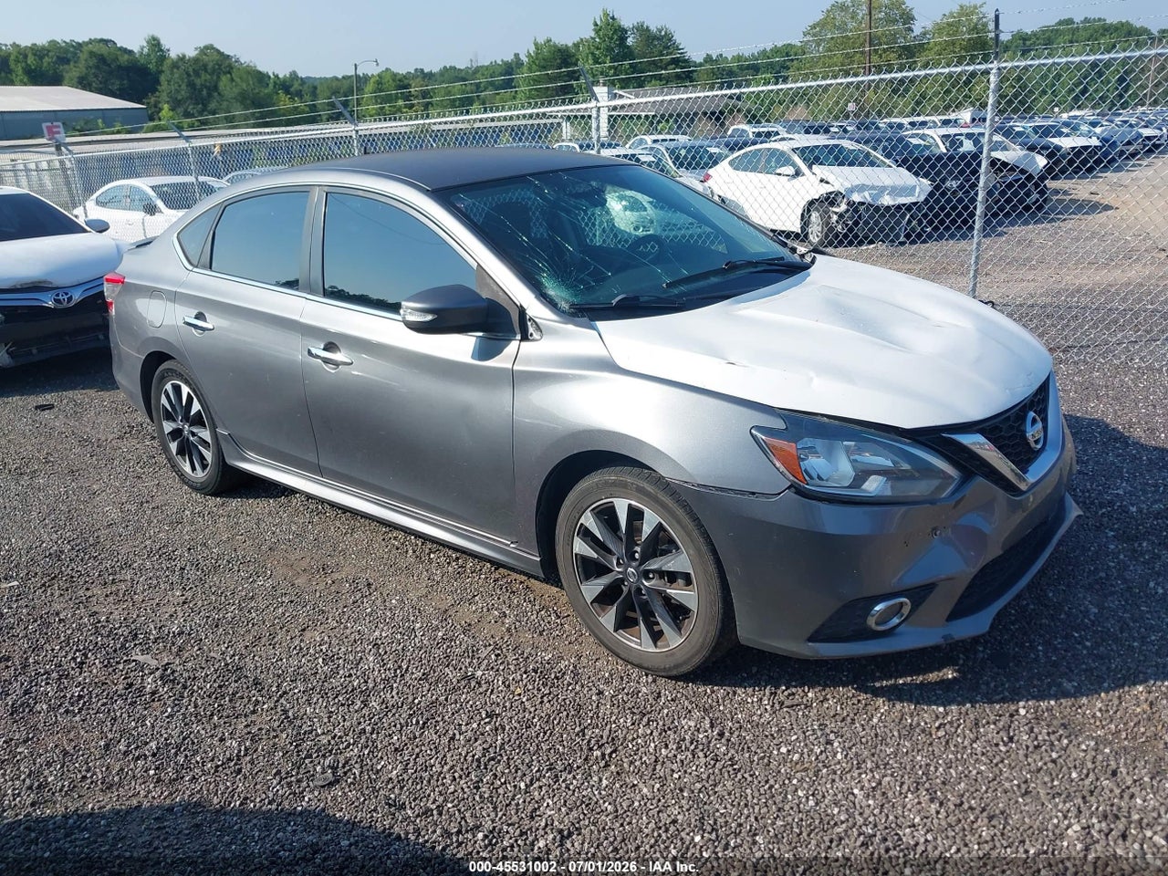 3N1AB7AP8JY****** · 2018 NISSAN SENTRA SR