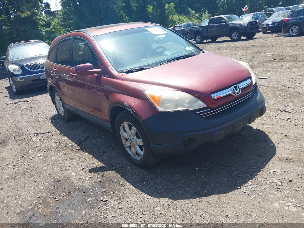 JHLRE38738C****** · 2008 HONDA CR-V EX-L