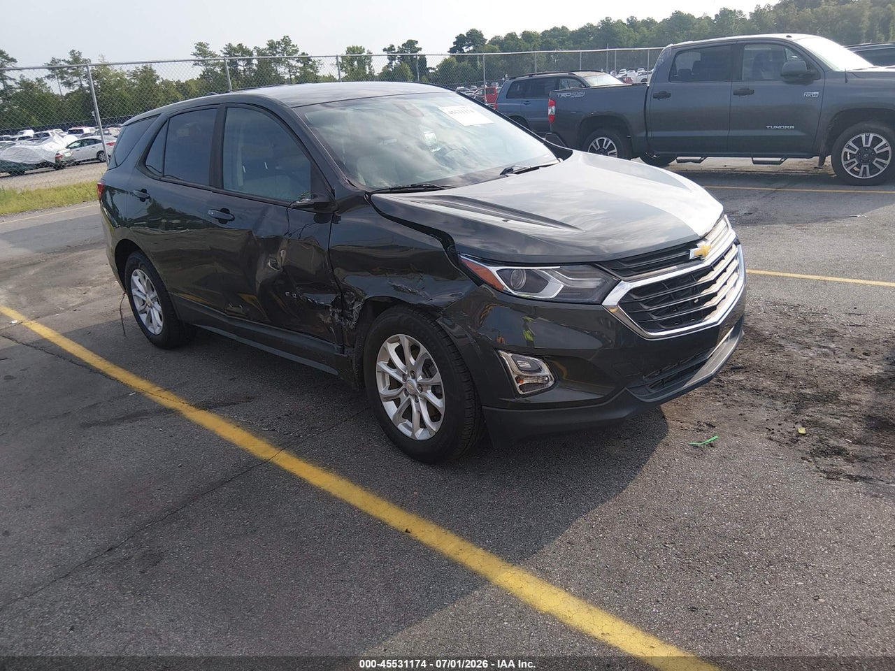 2GNAXHEV9L6****** · 2020 CHEVROLET EQUINOX FWD LS