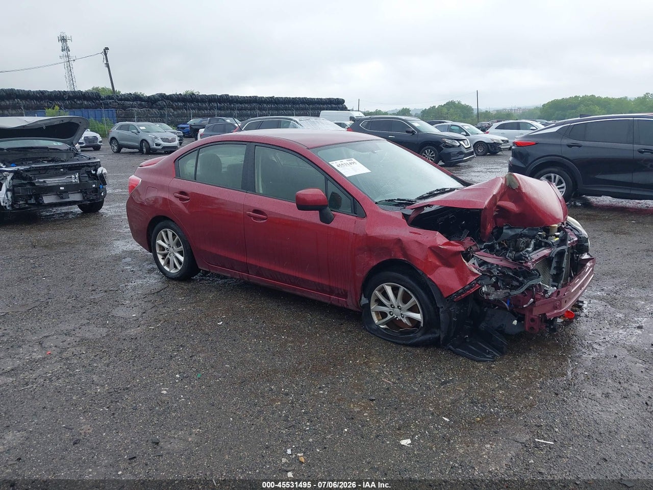 JF1GJAC62DH****** · 2013 SUBARU IMPREZA 2.0I PREMIUM