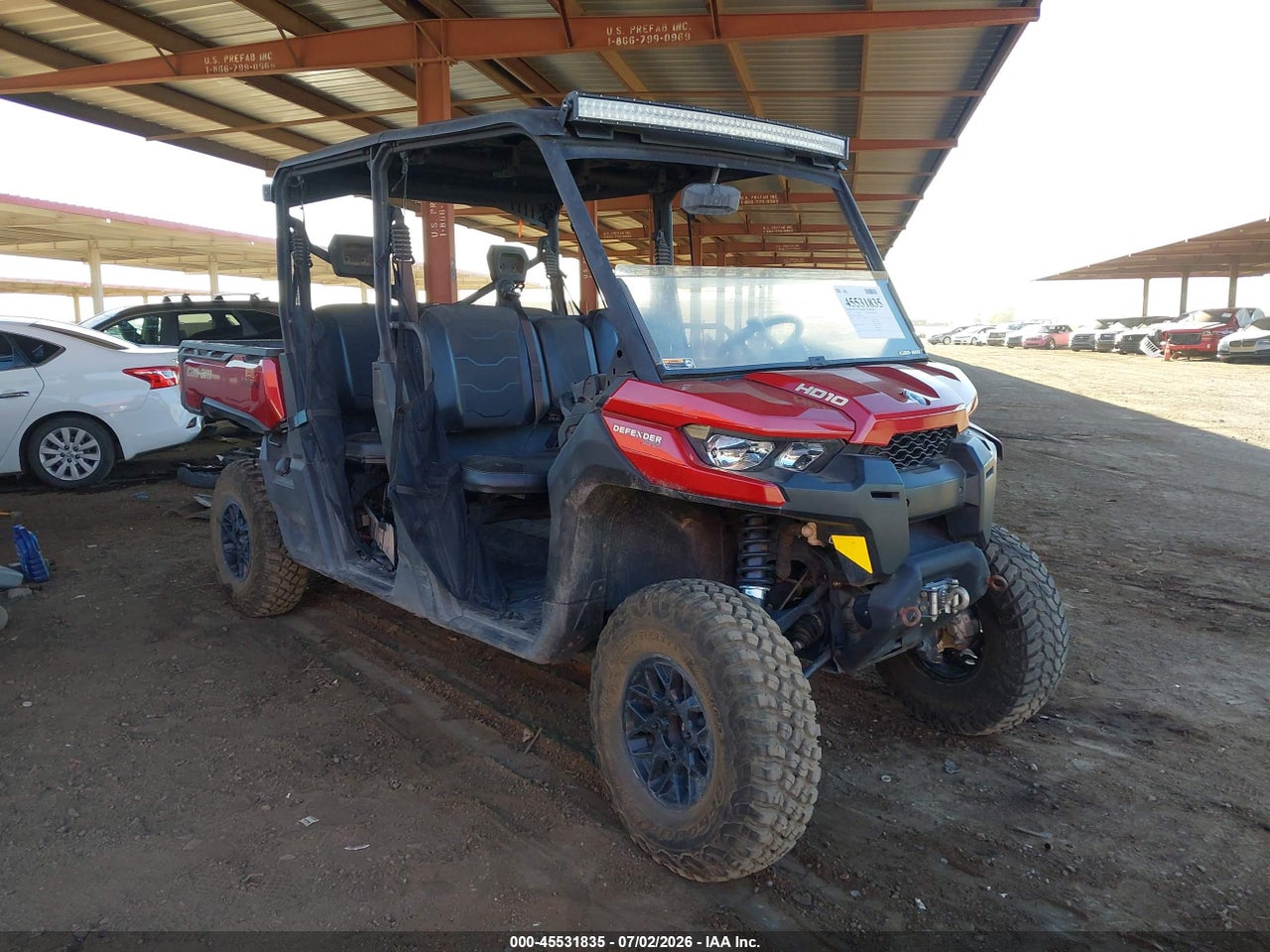 3JBUCAP43HK****** · 2017 CAN-AM DEFENDER MAX XT HD10