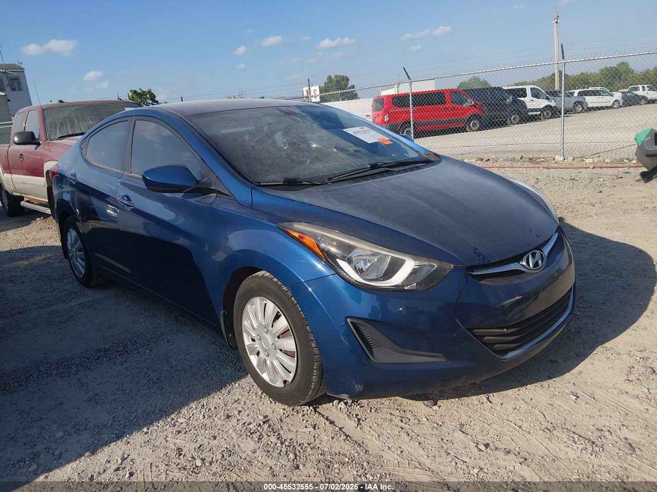 KMHDH4AE8GU****** · 2016 HYUNDAI ELANTRA SE