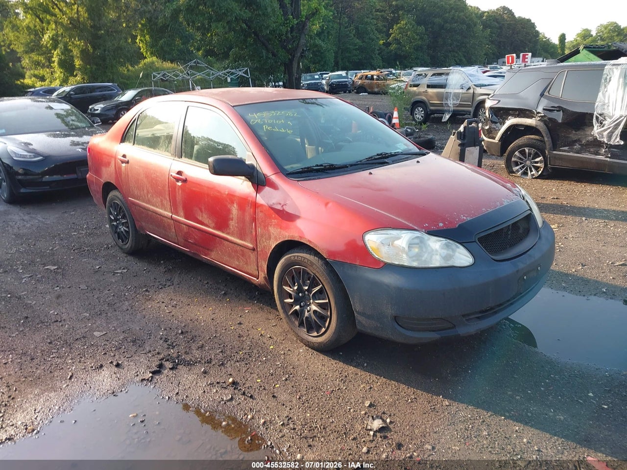 1NXBR32E08Z****** · 2008 TOYOTA COROLLA LE