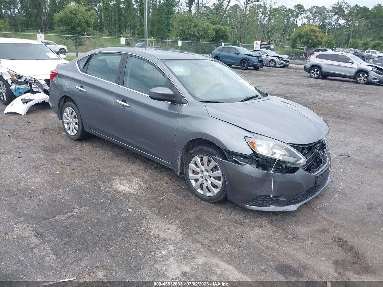 3N1AB7AP3HY****** · 2017 NISSAN SENTRA S