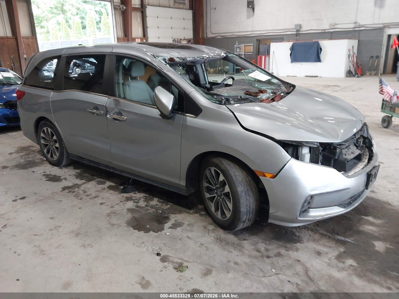 5FNRL6H7XMB****** · 2021 HONDA ODYSSEY EX-L