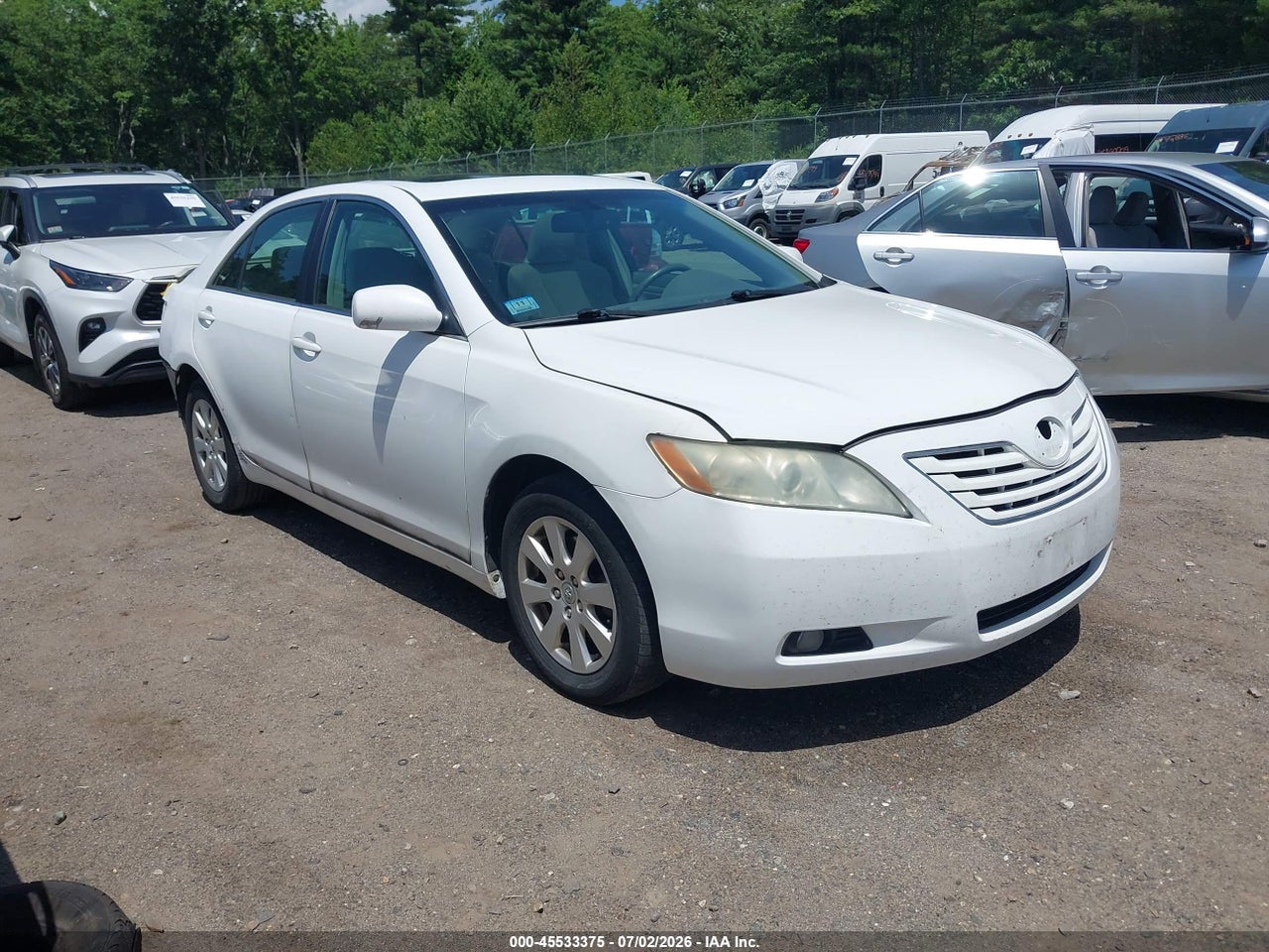 4T1BE46KX7U****** · 2007 TOYOTA CAMRY XLE