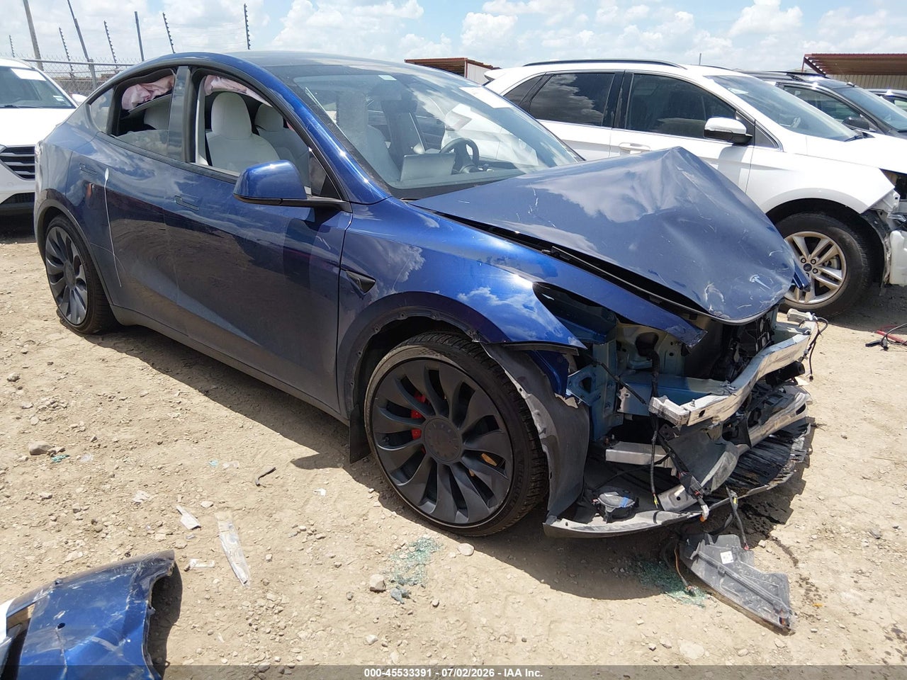 7SAYGDEF7NF****** · 2022 TESLA MODEL Y PERFORMANCE DUAL MOTOR ALL-WHEEL DRIVE