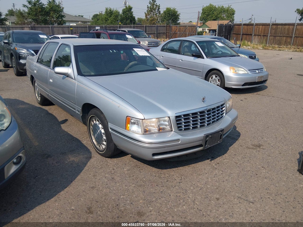 1G6KD54Y4XU****** · 1999 CADILLAC DEVILLE STANDARD