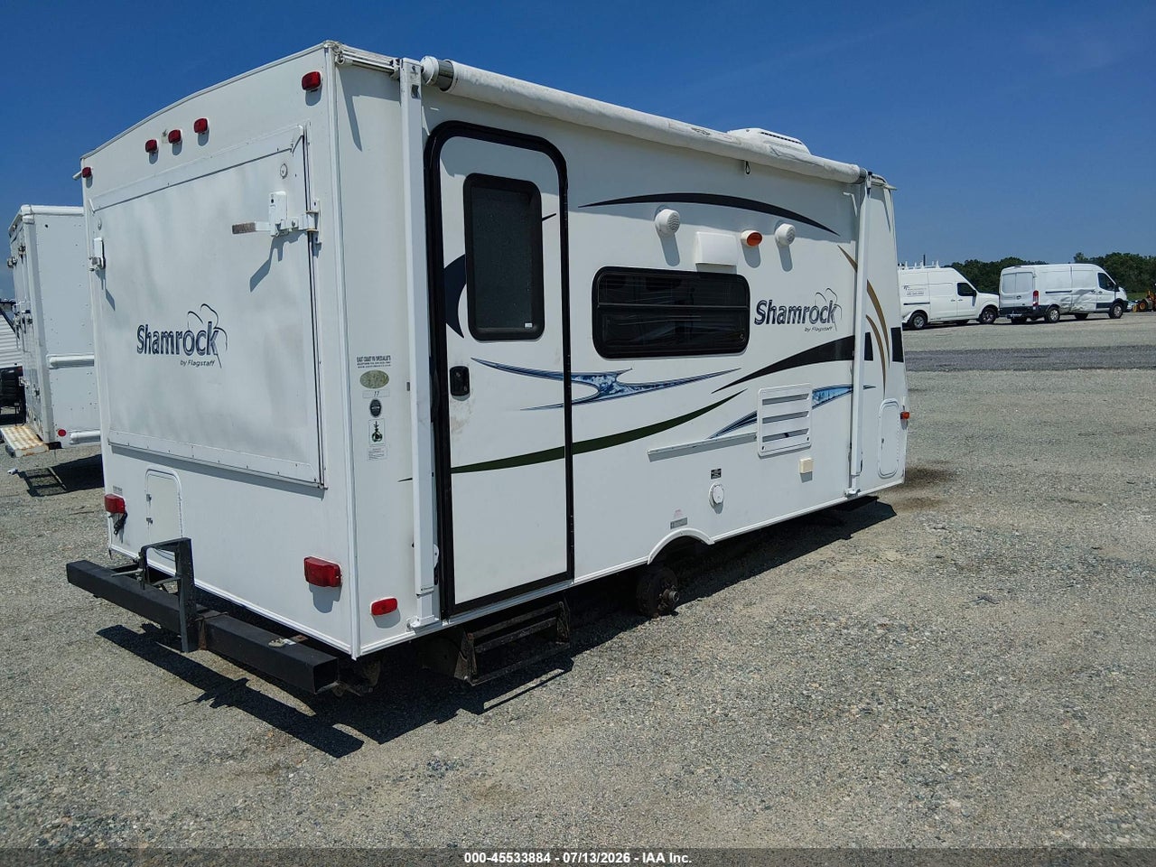 4X4TFL713DD****** · 2013 FOREST RIVER SHAMROCK · 4/10