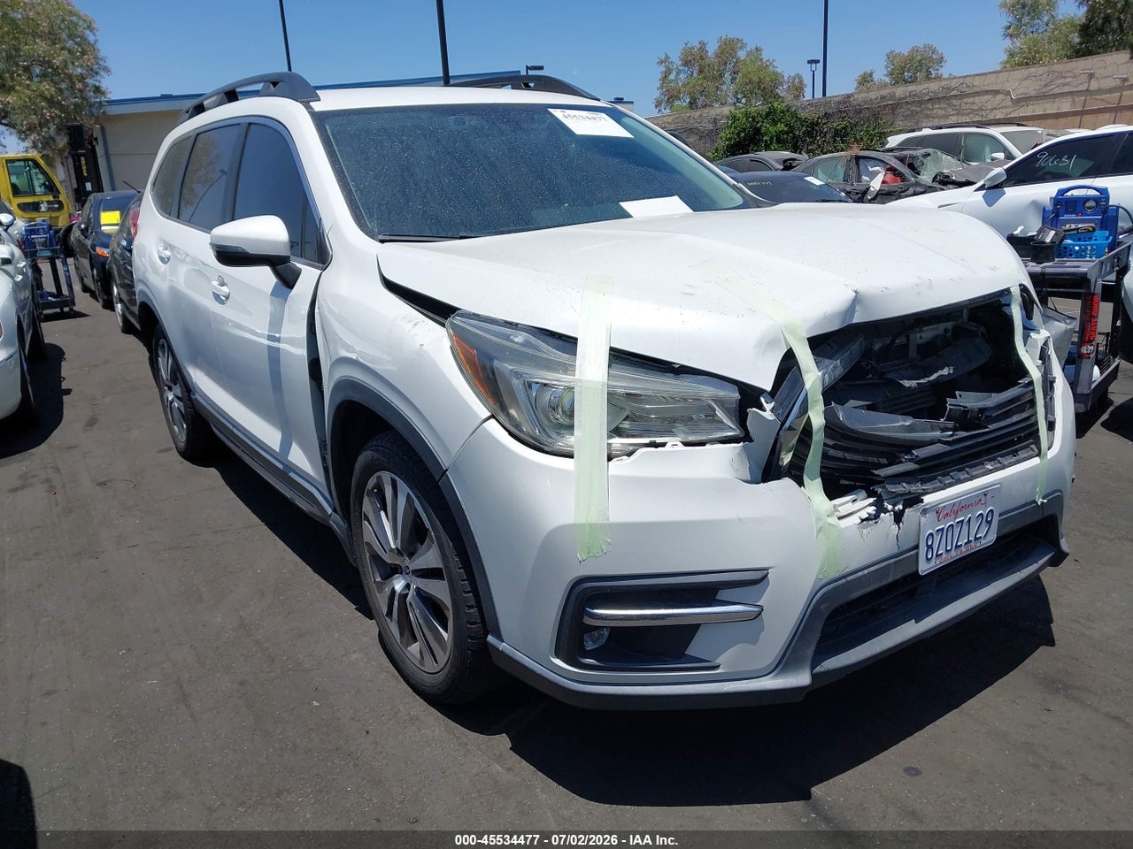 4S4WMAJD7K3****** · 2019 SUBARU ASCENT LIMITED