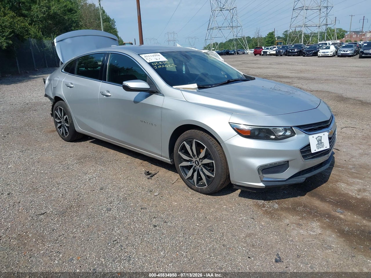 1G1ZE5ST6HF****** · 2017 CHEVROLET MALIBU 1LT