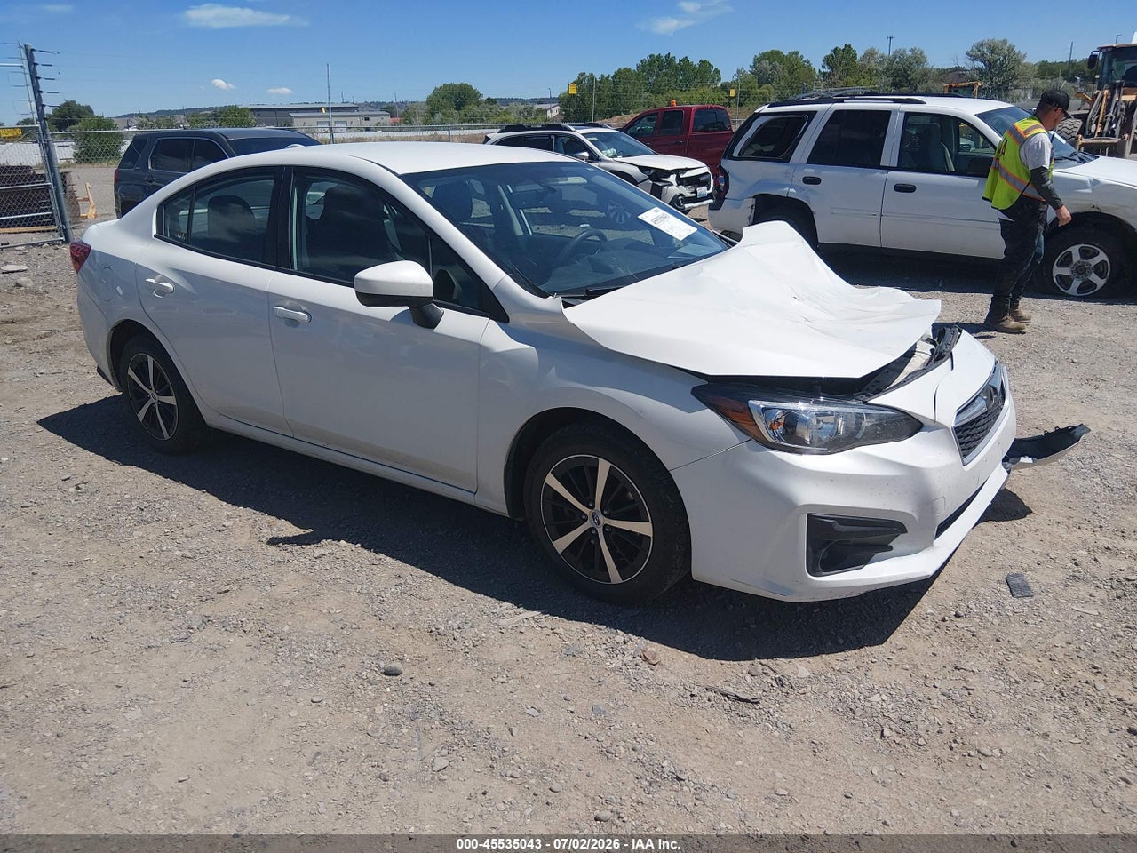 4S3GKAC67K3****** · 2019 SUBARU IMPREZA 2.0I PREMIUM