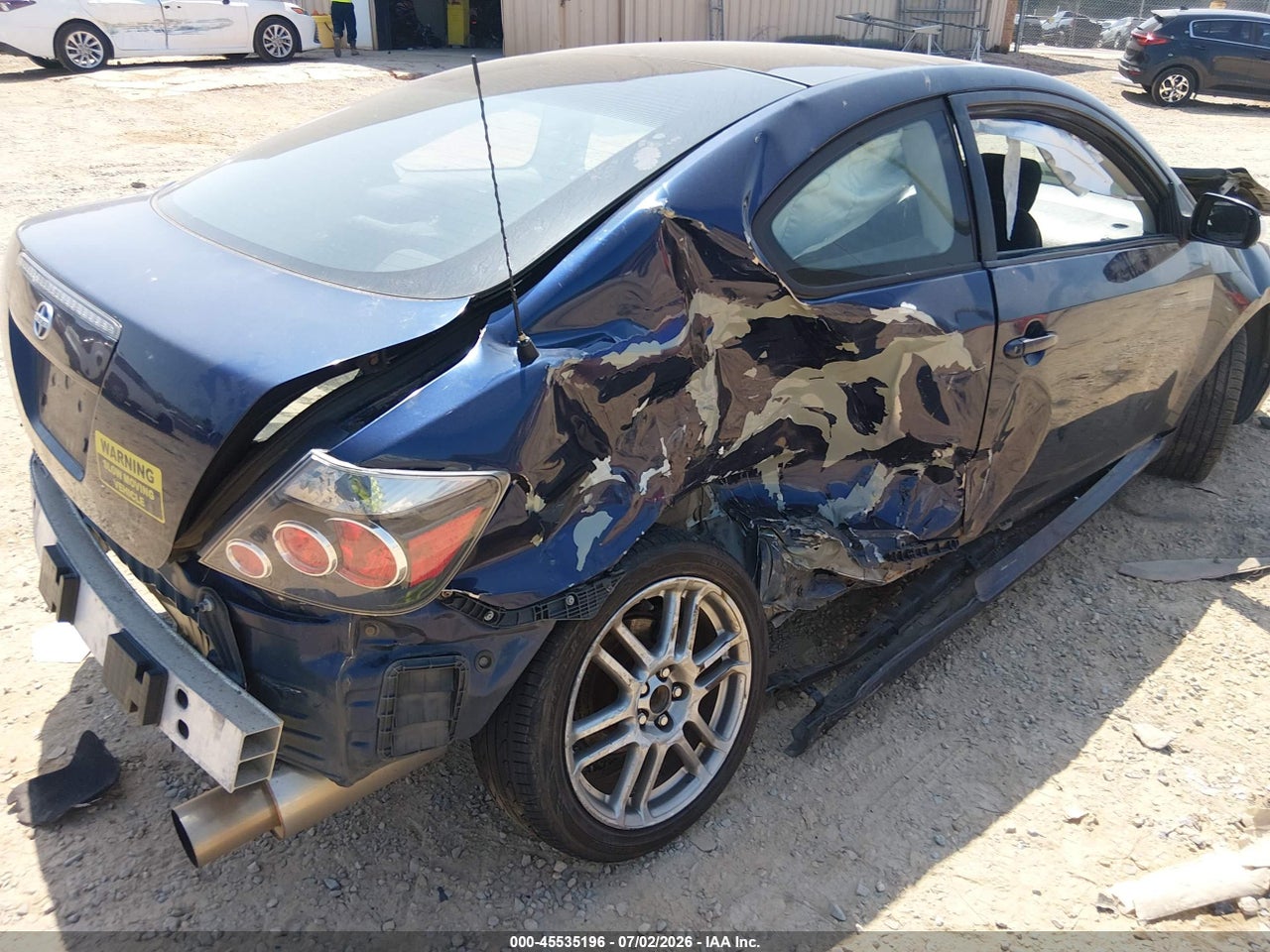 JTKDE167580****** · 2008 SCION TC   · 6/10
