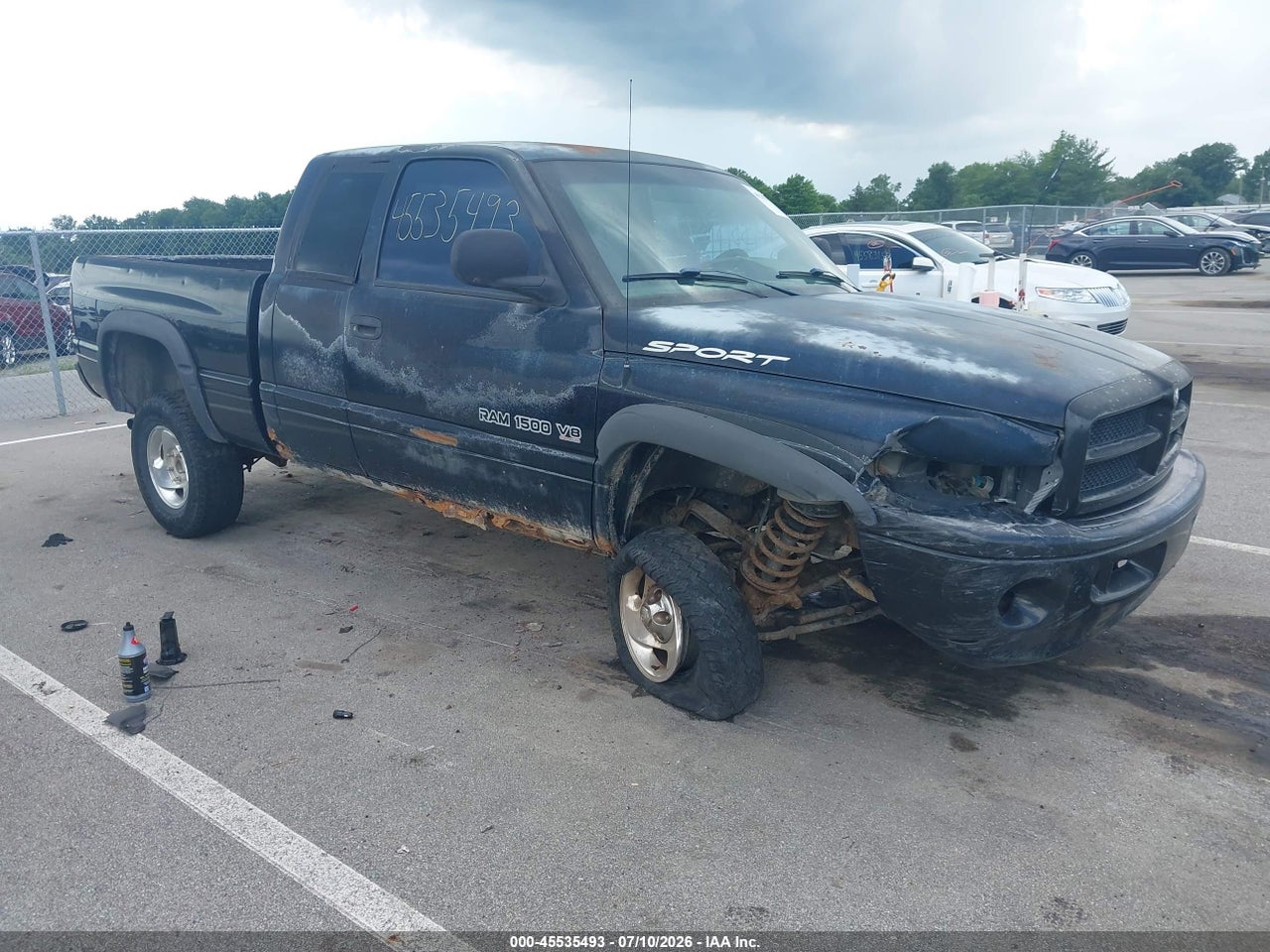 3B7HF13Y1XM****** · 1999 DODGE RAM 1500 ST