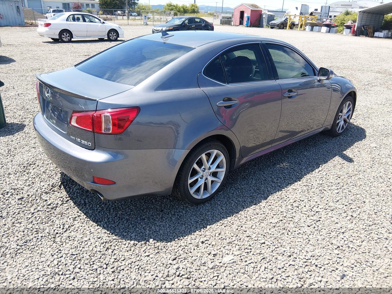 JTHCE5C22C5****** · 2012 LEXUS IS 350   · 4/11