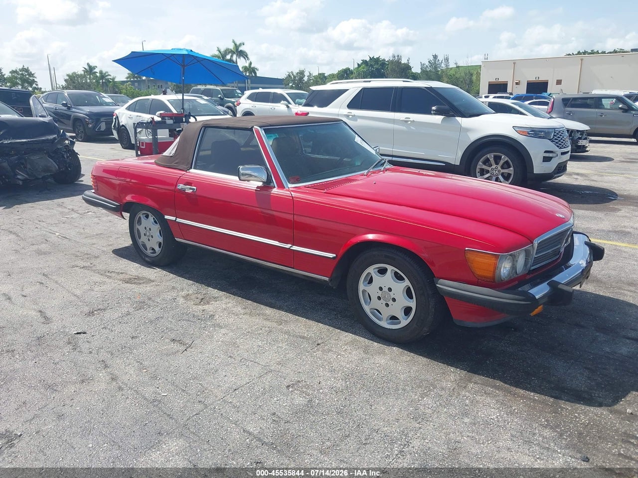 WDBBA48D7HA****** · 1987 MERCEDES-BENZ 560 SL