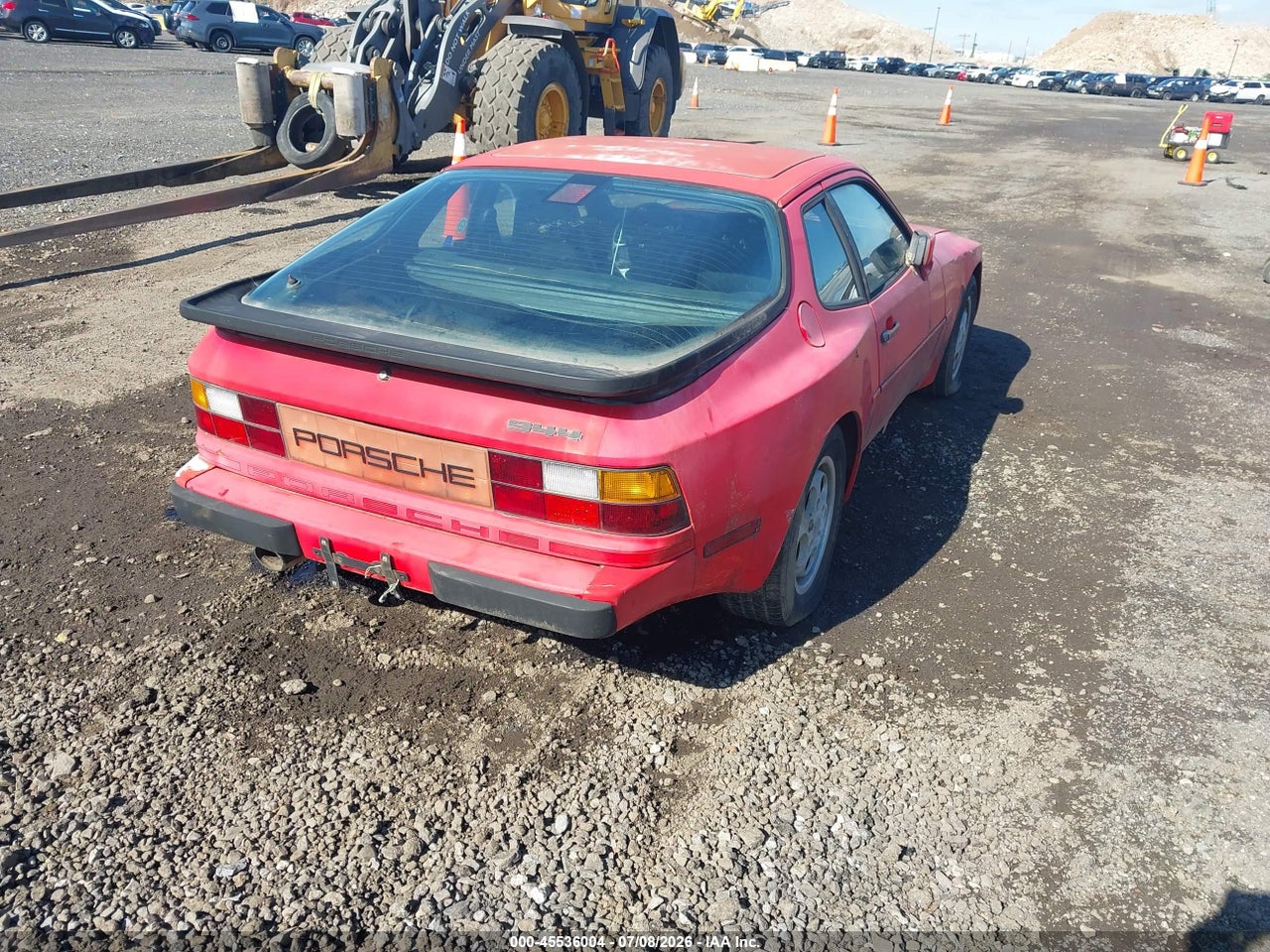 1987 PORSCHE 944   · 4/11
