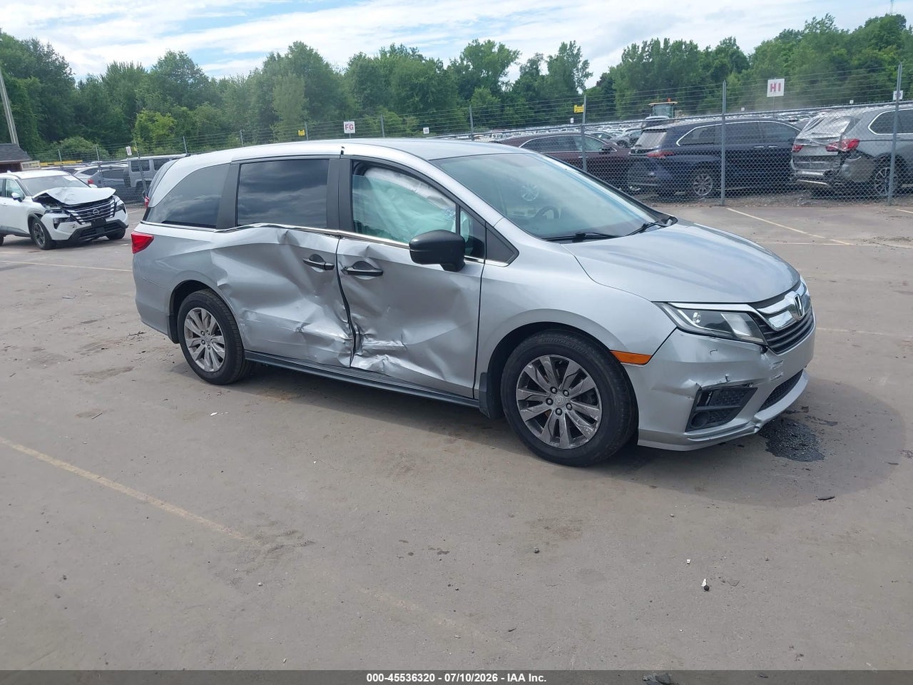 5FNRL6H21KB****** · 2019 HONDA ODYSSEY LX