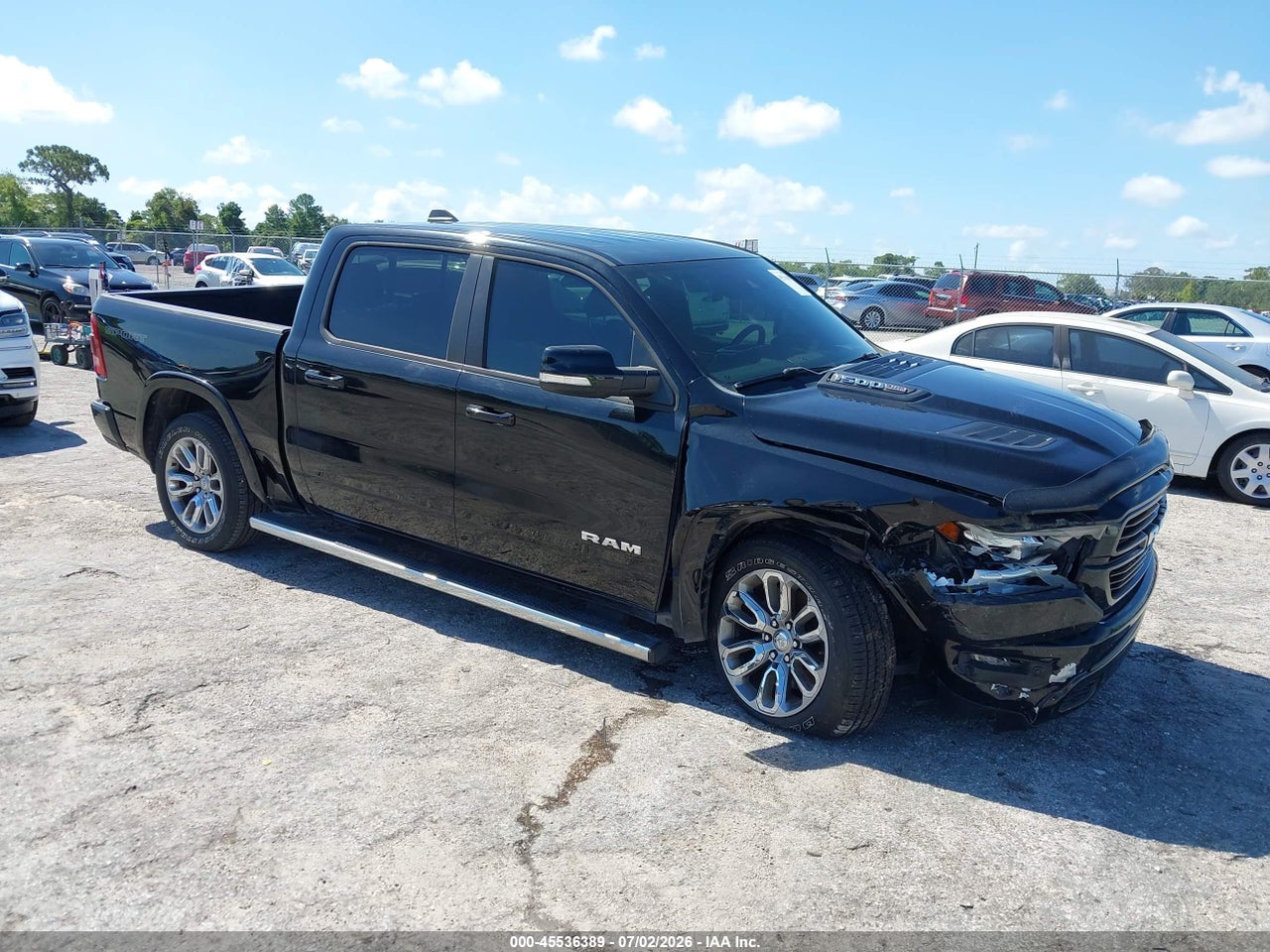 1C6RREJM3NN****** · 2022 RAM 1500 LARAMIE  4X2 5'7 BOX