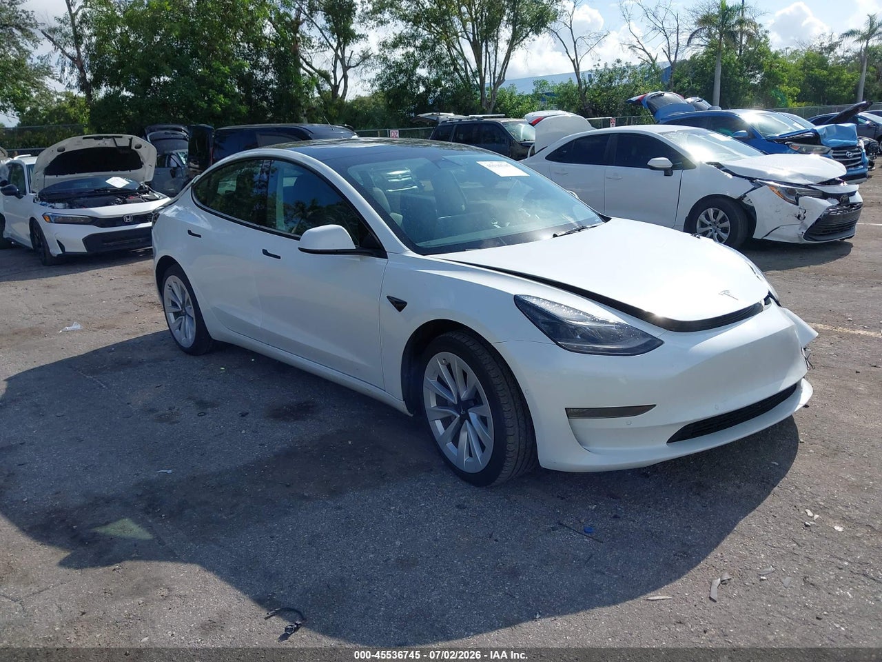 5YJ3E1EB4NF****** · 2022 TESLA MODEL 3 LONG RANGE DUAL MOTOR ALL-WHEEL DRIVE