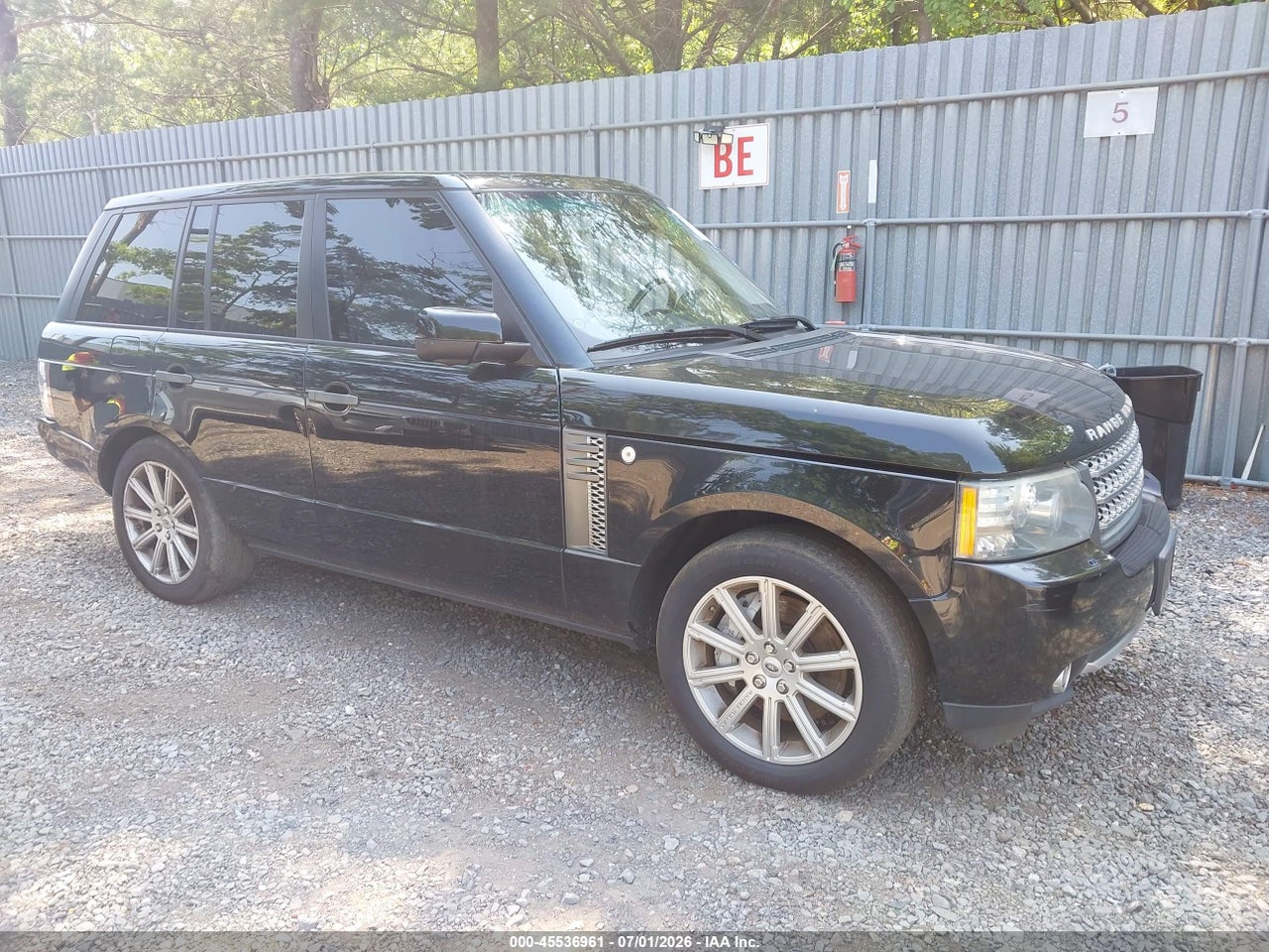 SALMF1E41BA****** · 2011 LAND ROVER RANGE ROVER SUPERCHARGED