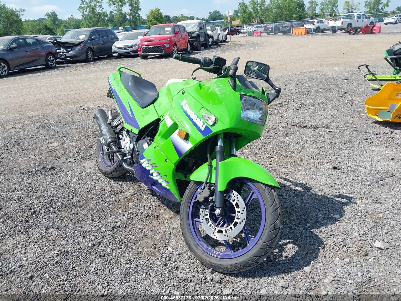 JKAEXMF17YA****** · 2000 KAWASAKI EX250 F