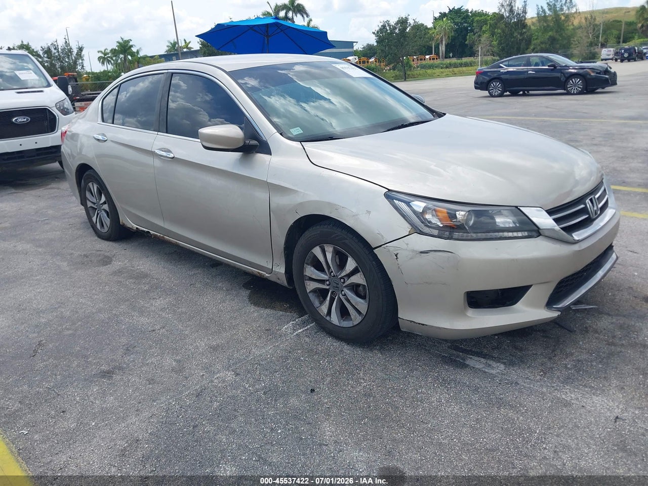 1HGCR2F33EA****** · 2014 HONDA ACCORD LX