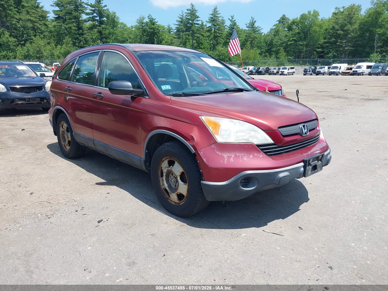 JHLRE48387C****** · 2007 HONDA CR-V LX