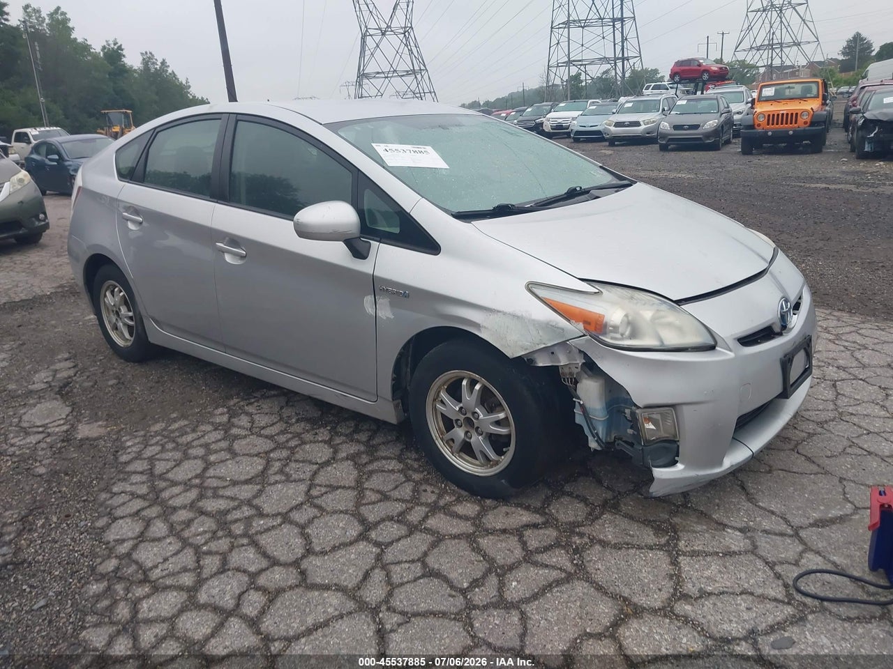 JTDKN3DU9A5****** · 2010 TOYOTA PRIUS II