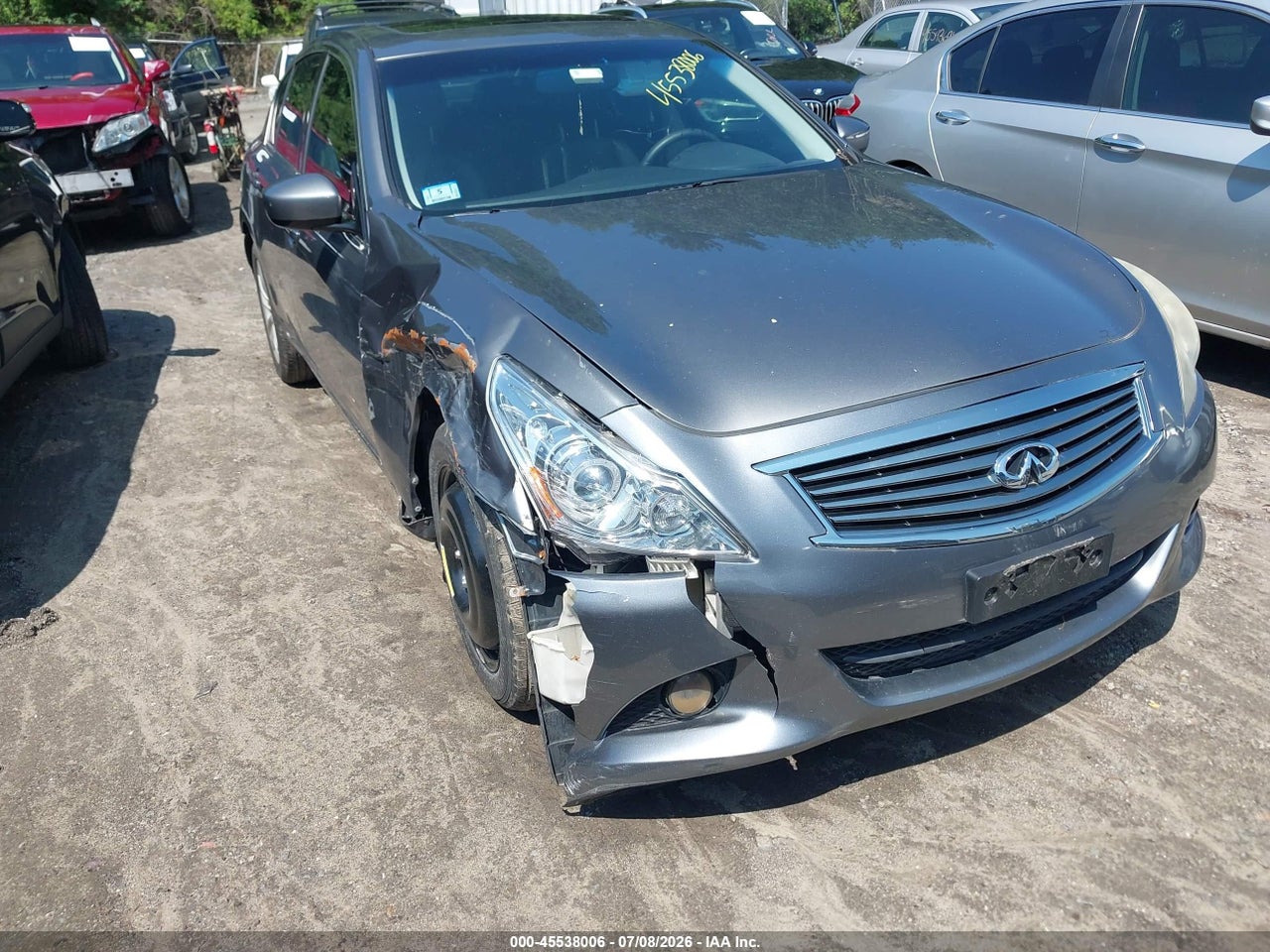 JN1DV6AR1CM****** · 2012 INFINITI G25X