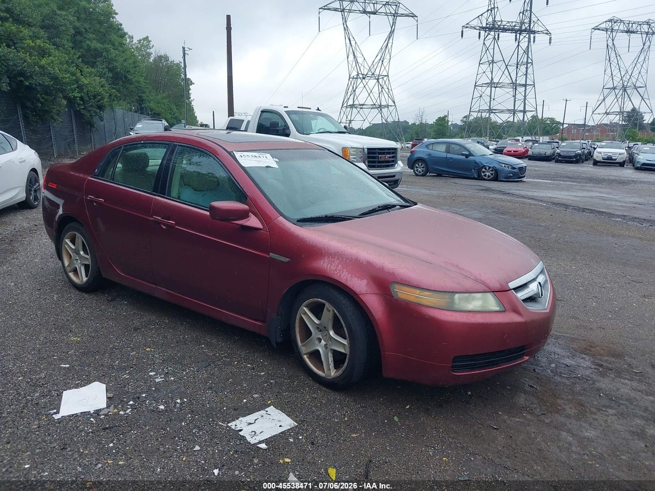 19UUA66265A****** · 2005 ACURA TL