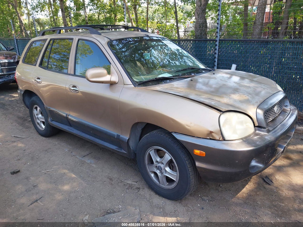 KM8SC73D23U****** · 2003 HYUNDAI SANTA FE GLS/LX