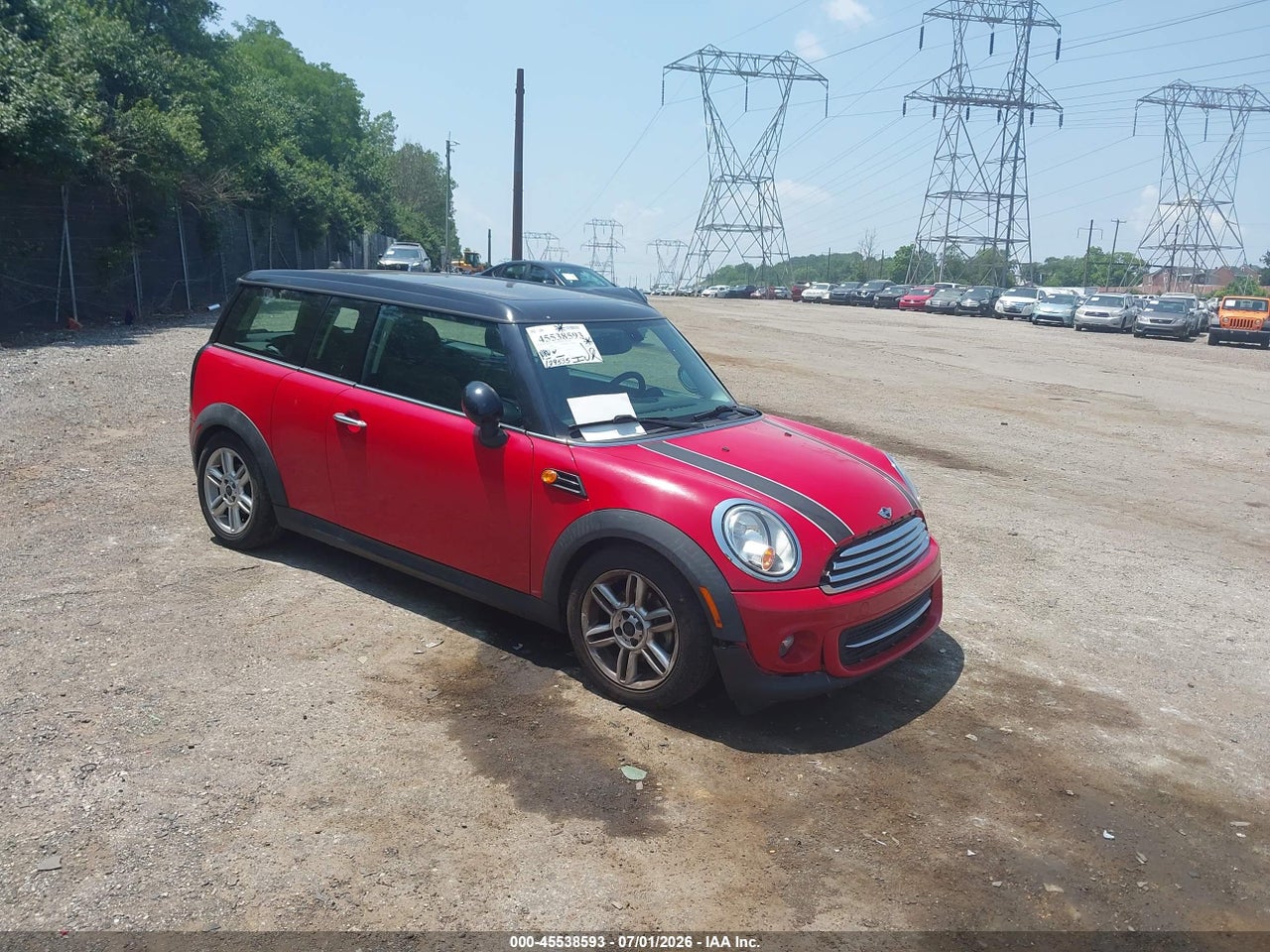 WMWZF3C50CT****** · 2012 MINI COOPER CLUBMAN