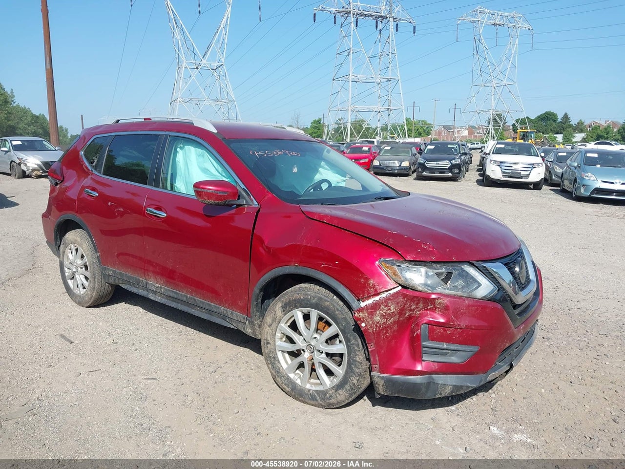 5N1AT2MV3JC****** · 2018 NISSAN ROGUE SV