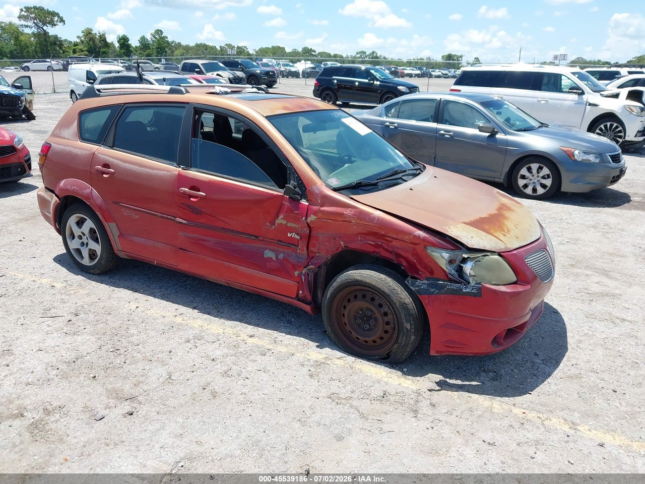 5Y2SL63875Z****** · 2005 PONTIAC VIBE