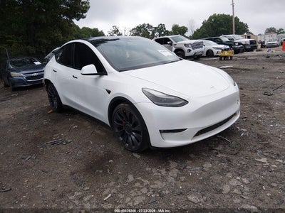 7SAYGDEFXNF****** · 2022 TESLA MODEL Y PERFORMANCE DUAL MOTOR ALL-WHEEL DRIVE