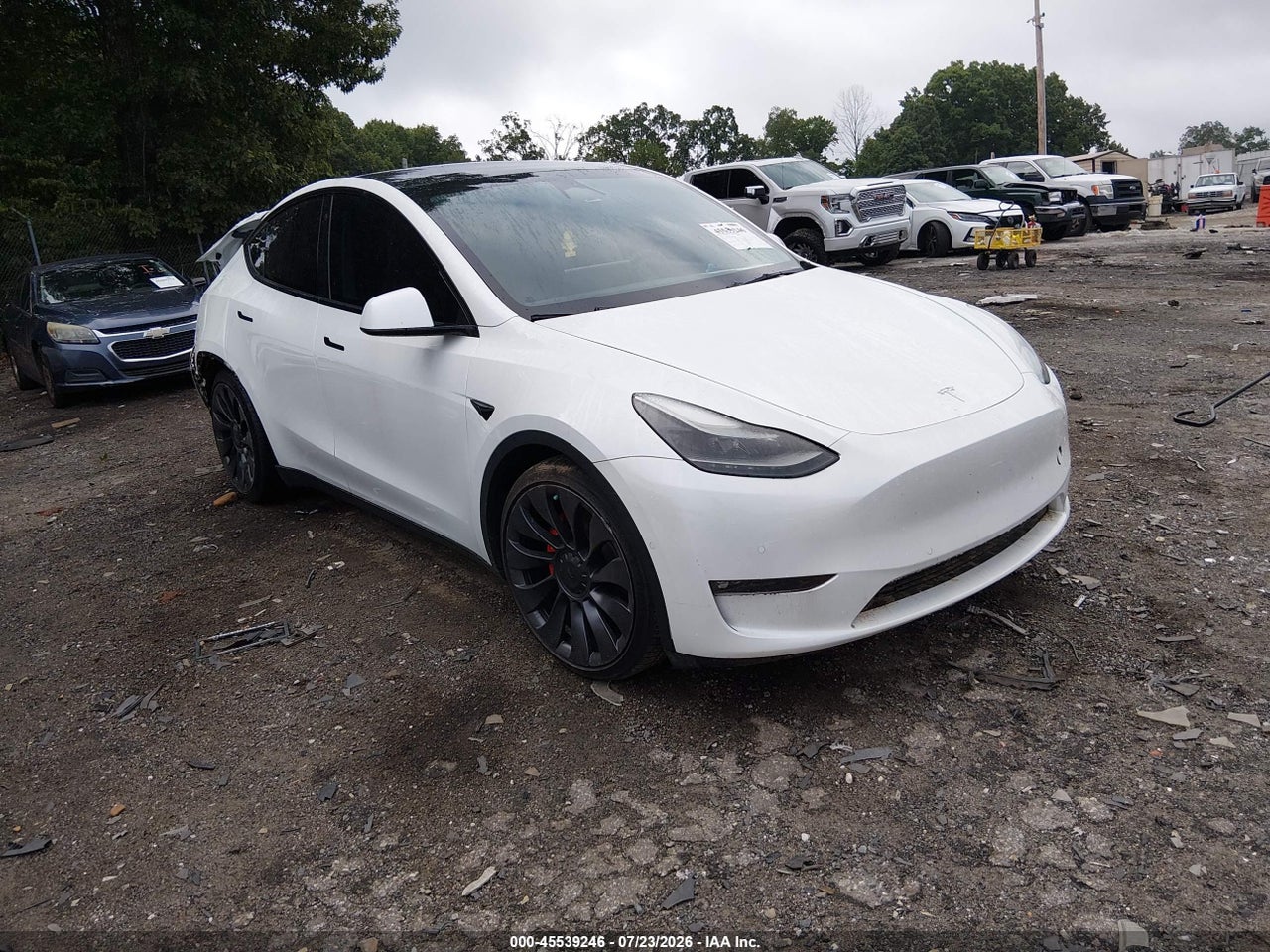 7SAYGDEFXNF****** · 2022 TESLA MODEL Y PERFORMANCE DUAL MOTOR ALL-WHEEL DRIVE