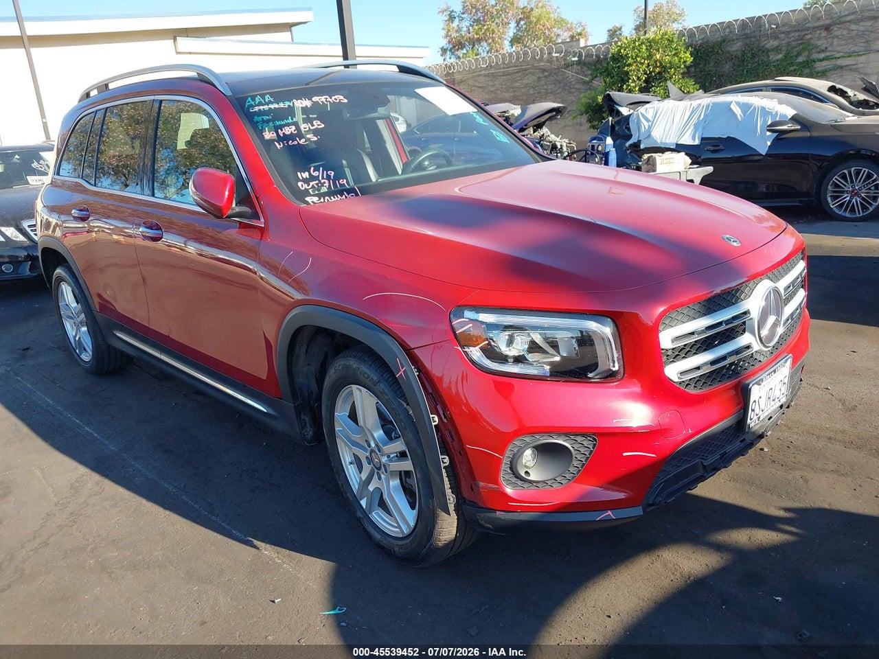 W1N4M4GB7LW****** · 2020 MERCEDES-BENZ GLB 250