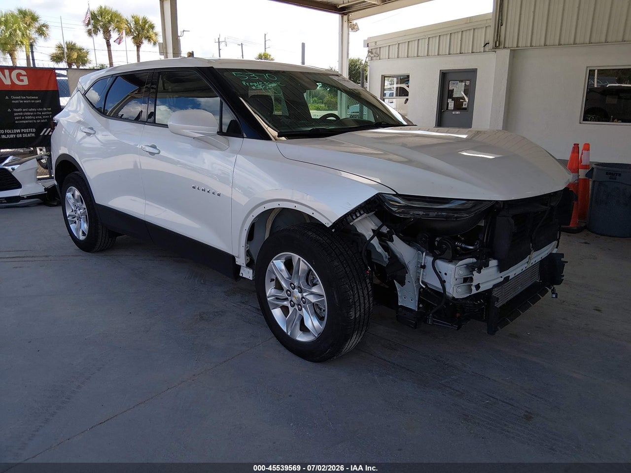 3GNKBCR46NS****** · 2022 CHEVROLET BLAZER FWD 2LT