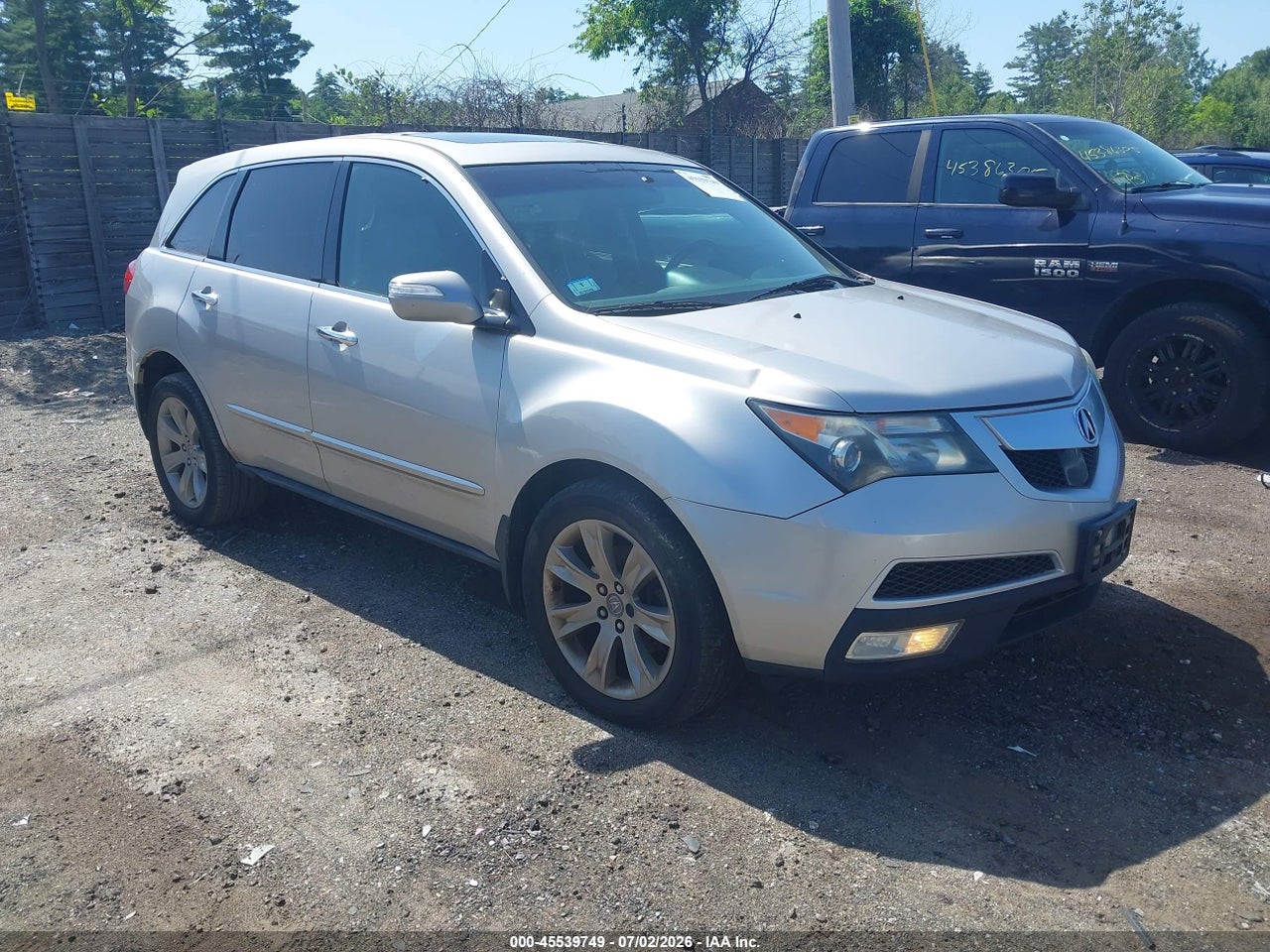 2HNYD2H67CH****** · 2012 ACURA MDX ADVANCE PACKAGE