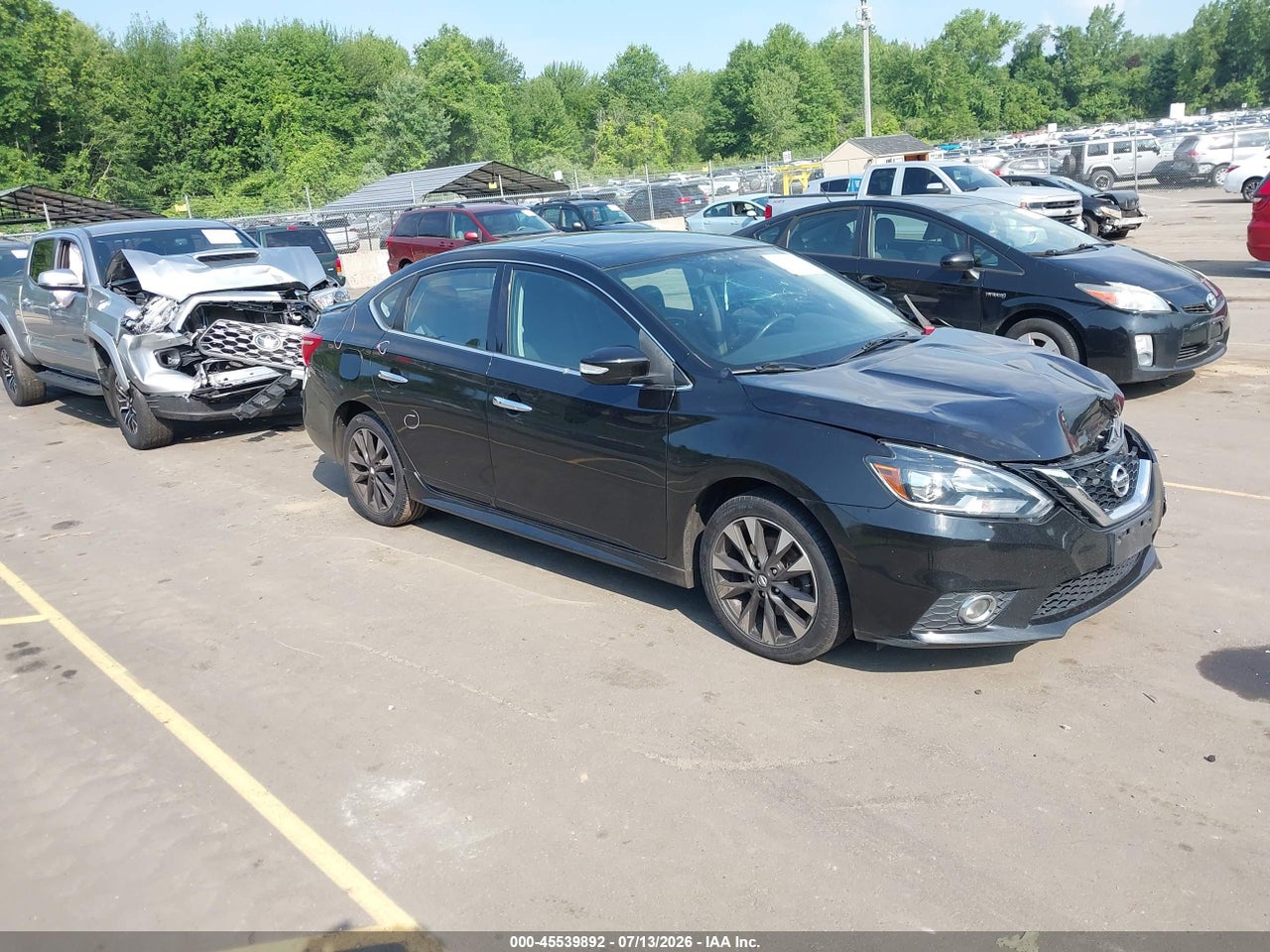 3N1CB7AP7HY****** · 2017 NISSAN SENTRA SR TURBO