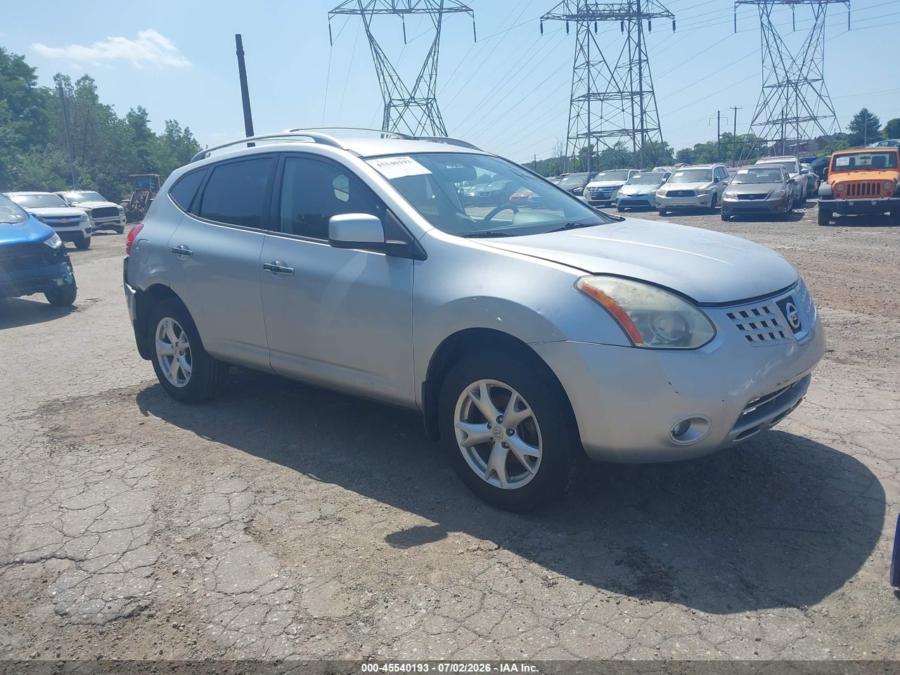 JN8AS5MV0AW****** · 2010 NISSAN ROGUE SL