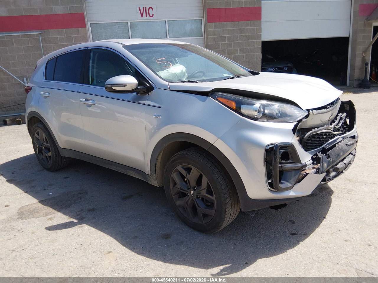 KNDPMCAC8N7****** · 2022 KIA SPORTAGE LX