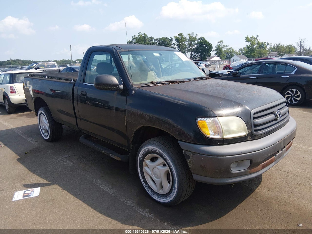 5TBJN32141S****** · 2001 TOYOTA TUNDRA