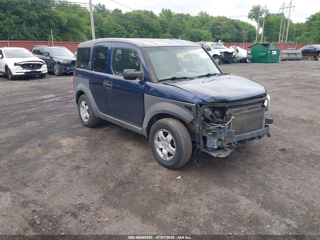 5J6YH28553L****** · 2003 HONDA ELEMENT EX