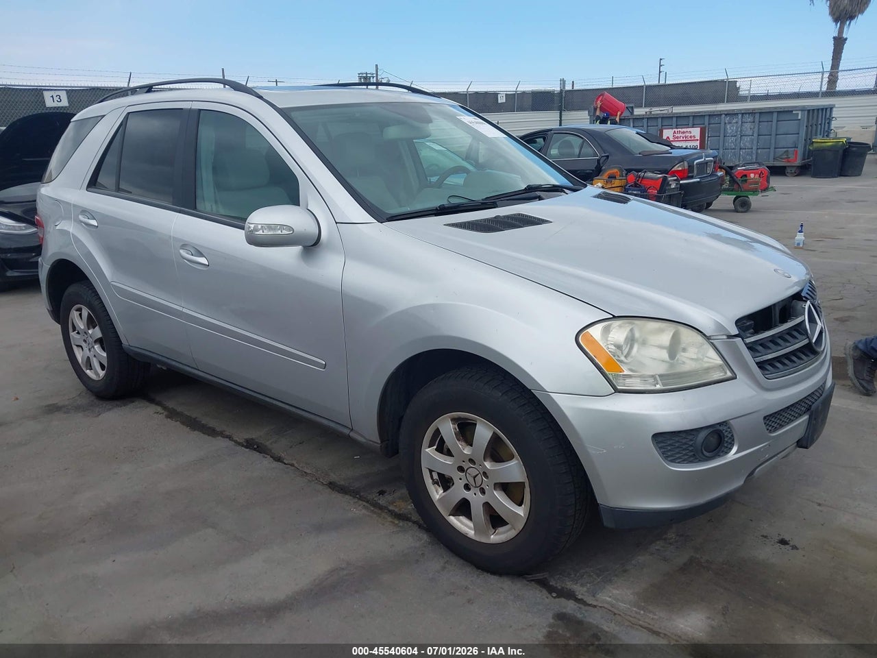 4JGBB86E07A****** · 2007 MERCEDES-BENZ ML 350 4MATIC